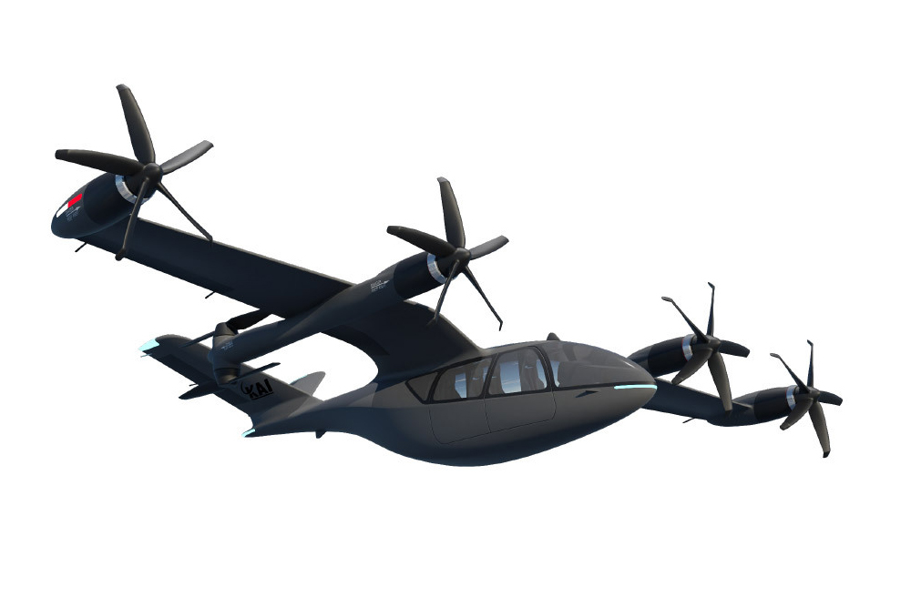 Korea Aerospace Industries unamed passenger eVTOL concept design Korea Aerospace Industries unamed passenger eVTOL concept design